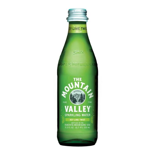 Mountain Valley Sparkling Essence Key Lime Twist Water 333 ml Case (24 Count)