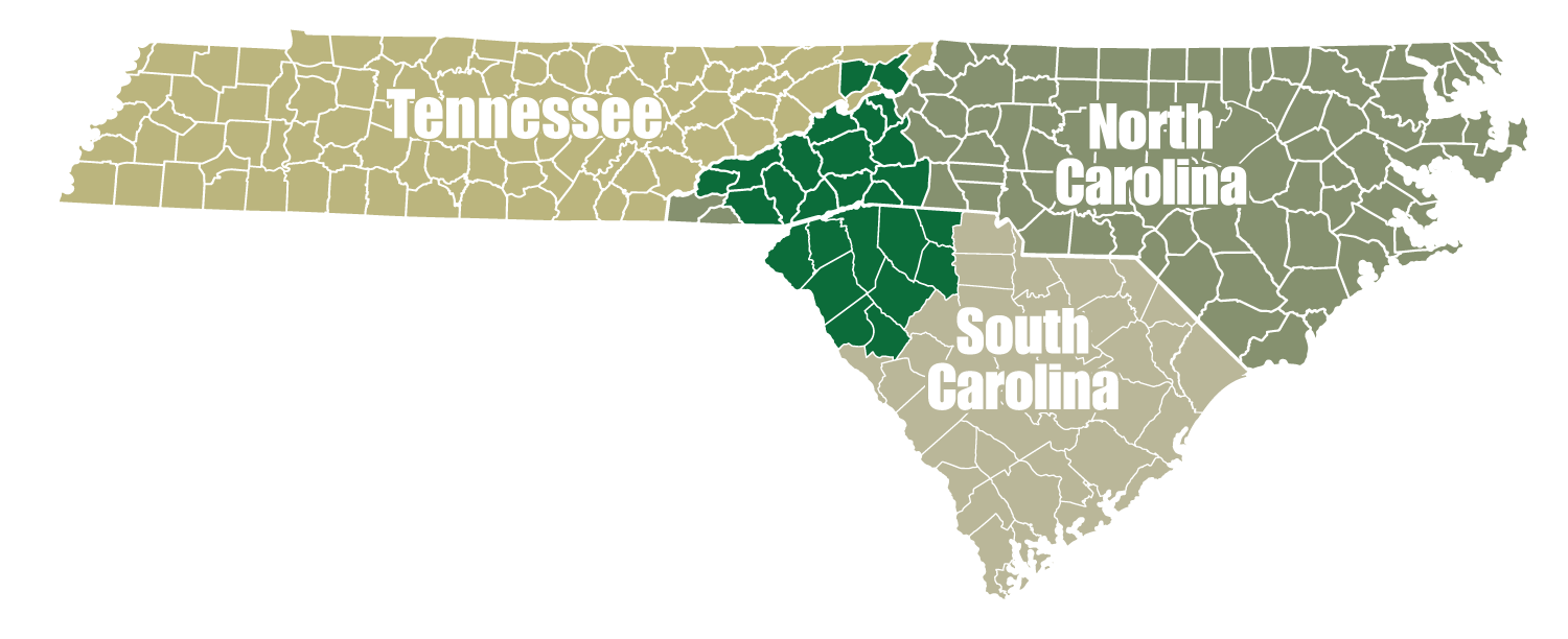Service Area States Served